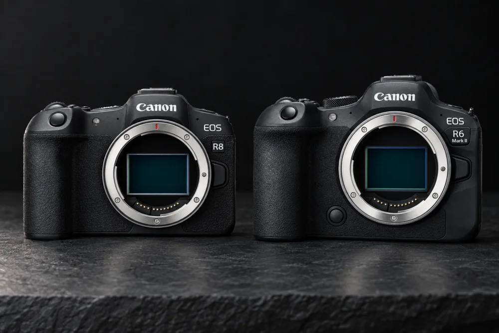 canon r8 vs r6 mark ii