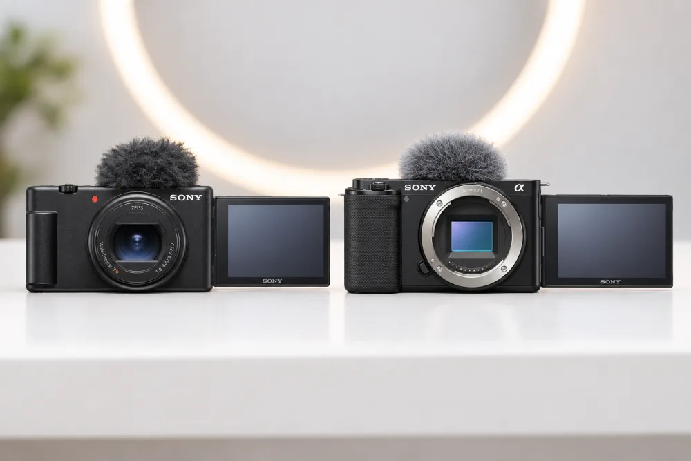 sony zv-1 ii vs zv-e10