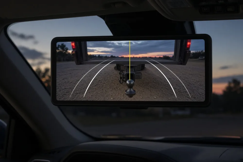 mirror dash cam for trucks