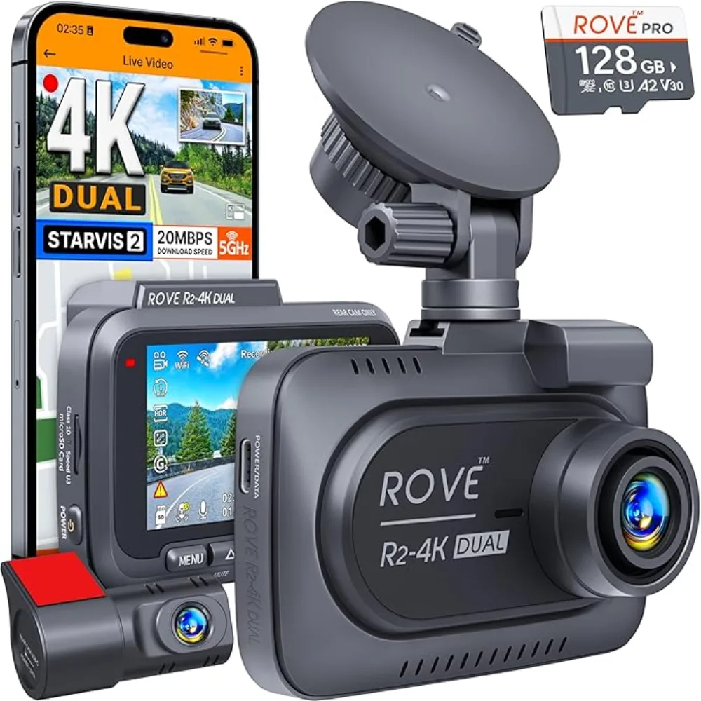 Rove R2-4K Dual dash cam