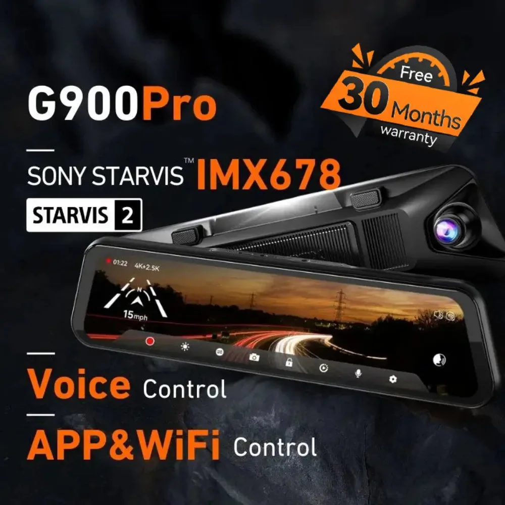 Wolfbox G900 Pro dash cam