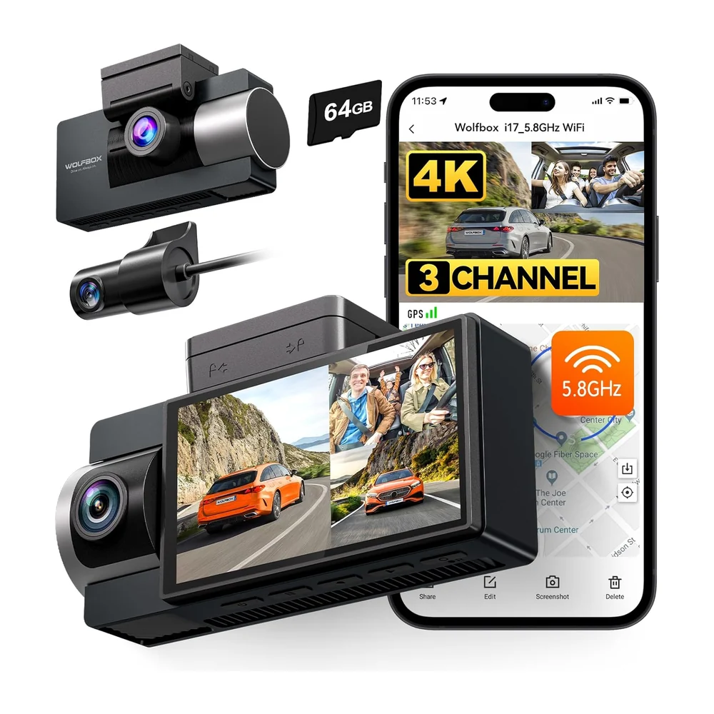 Wolfbox i17 dash cam