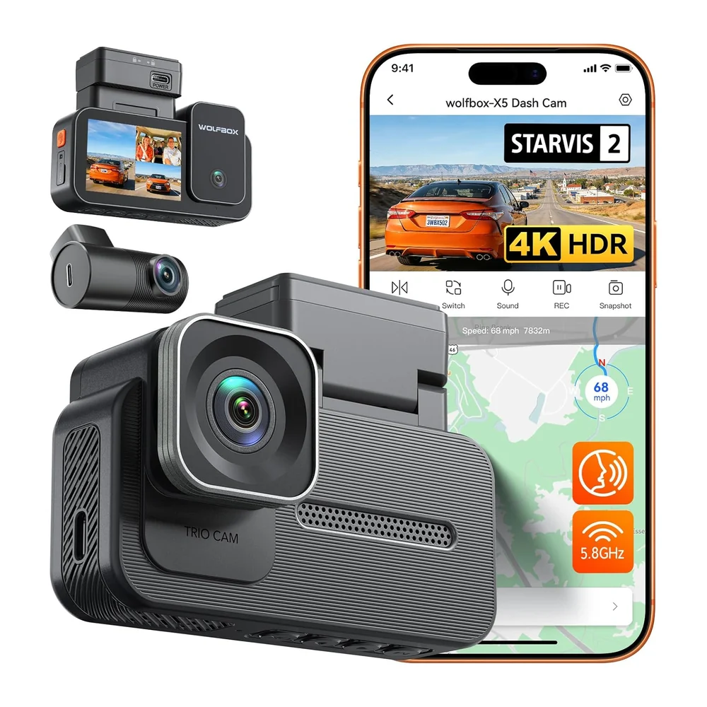 Wolfbox X5 dash cam